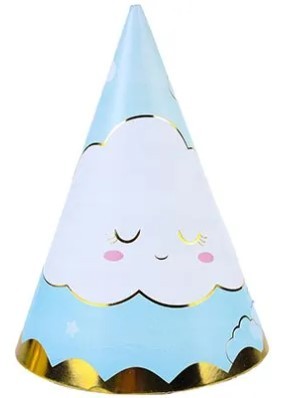 1501-5403 Колпаки Детские Грезы голубые 6шт