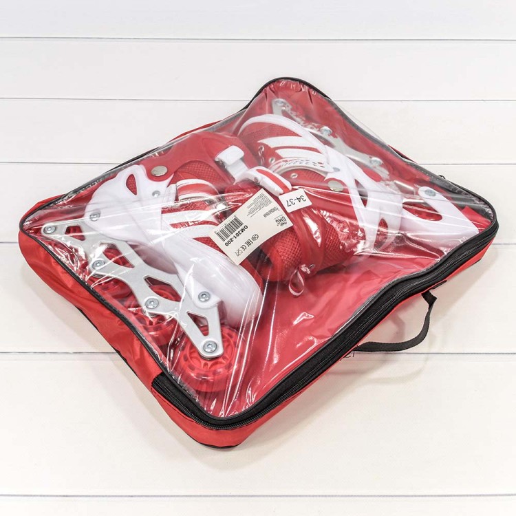 000301-200 Роликовые коньки M (34-37) со светящимися колесами (ассортимент) 1/6