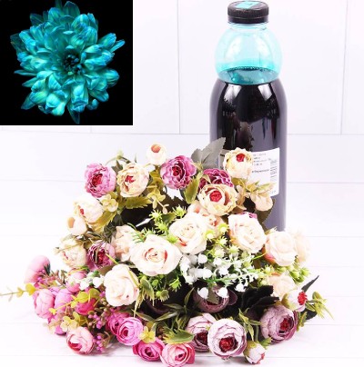 1400010 Краска для живых цветов Бирюзовая 1 л 1/1 1400010 Краска для живых цветов Бирюзовая 1 л 1/1