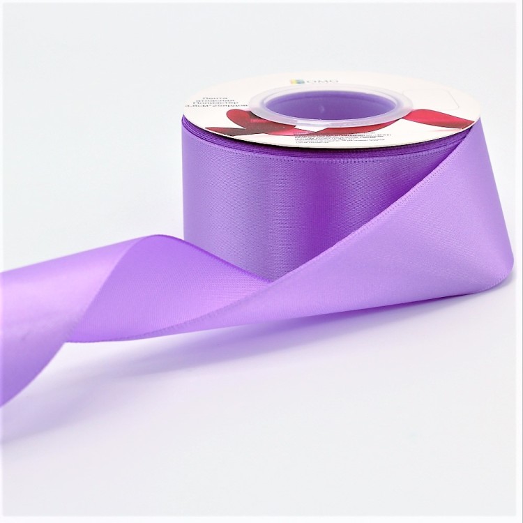 553-38/430 Лента атласная полиэстер класс А 3,8 см*25 ярдов сиреневый 553-38/430 Лента атласная полиэстер класс А 3,8 см*25 ярдов сиреневый