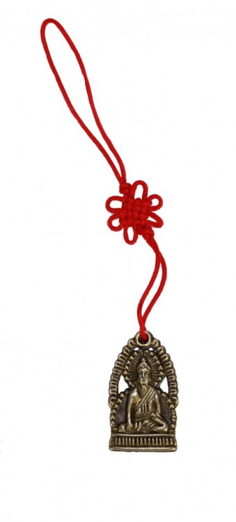 888997-242 Подвеска Гуанина (под бронзу) 11*1,5 см