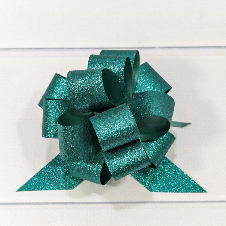 00052330H Бант-шар 3 см "Блеск" Тёмно-бирюзовый 1/50 1/2000