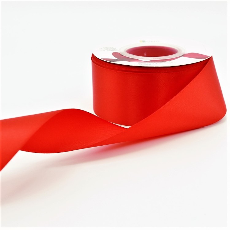 553-38/235 Лента атласная полиэстер класс А 3,8 см*25 ярдов красный 553-38/235 Лента атласная полиэстер класс А 3,8 см*25 ярдов красный
