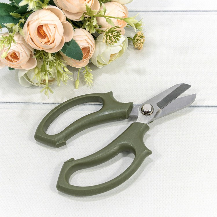 1037/1 Ножницы флористические 17,5см Серо-зелёный 1/12 1/144 1037/1 Ножницы флористические 17,5см Серо-зелёный 1/12 1/144