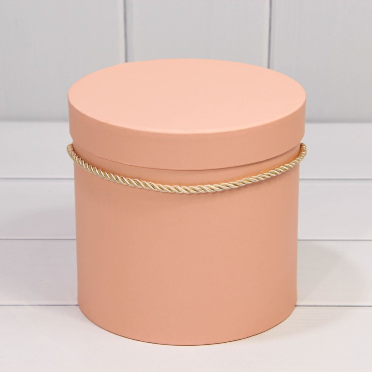 720112/165 Коробки Цилиндр Набор 1/3 18*17 Пудровый 1/12