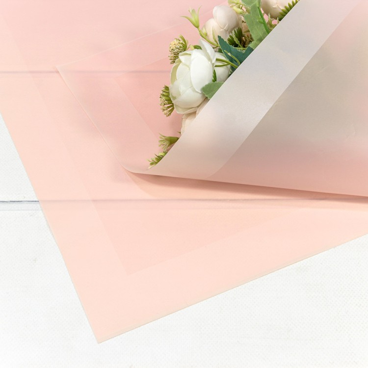 1669/698	Плёнка в листах 58*58 (20 шт.) матовая с широкой рамкой 50мкм Розовый-698  1/60