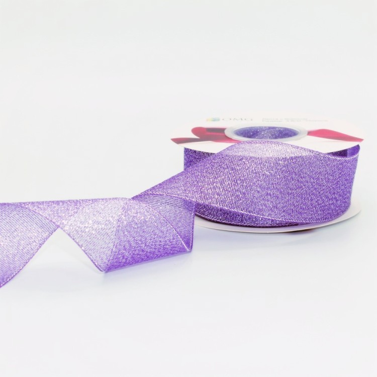 557-38/69 Лента парча с блеском 3,8 см*25 ярдов сиреневый 1/6 1/108 557-38/69 Лента парча с блеском 3,8 см*25 ярдов сиреневый 1/6 1/108