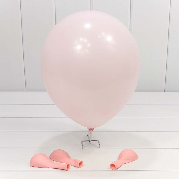 12300/13 Шарики воздушные из латекса "Пастель" 12"/30см (100 шт.) 2,8г Розовый 1/50