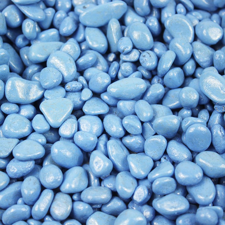 301788780A04 Галька цветная голубая (фракция 5-10 мм) вес: 760г объем: 400мл