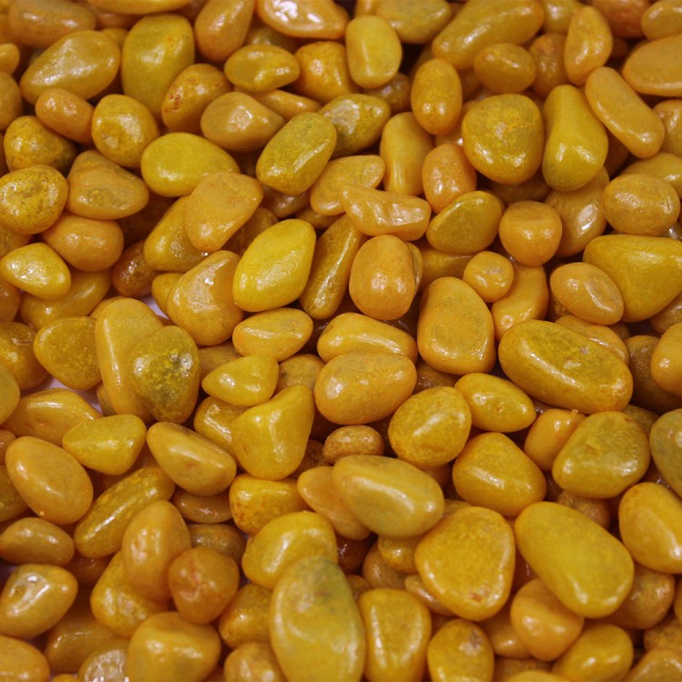 301788780A05  Галька цветная желтая (фракция 5-10 мм) вес: 760г объем: 400мл