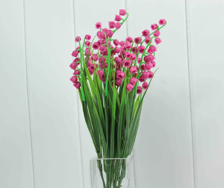 303-05-15/03 Искусственные цветы Ландыши 1/2 Малиновый