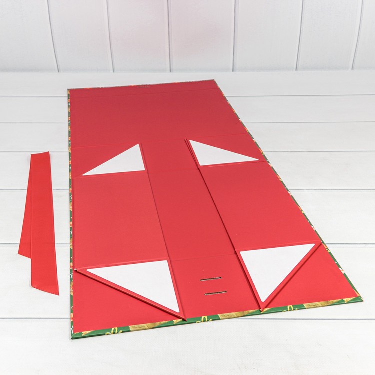 730227/3086 Коробка Прямоугольная 33*25*12 складная на магнитах "Новый год"-3086 1/32