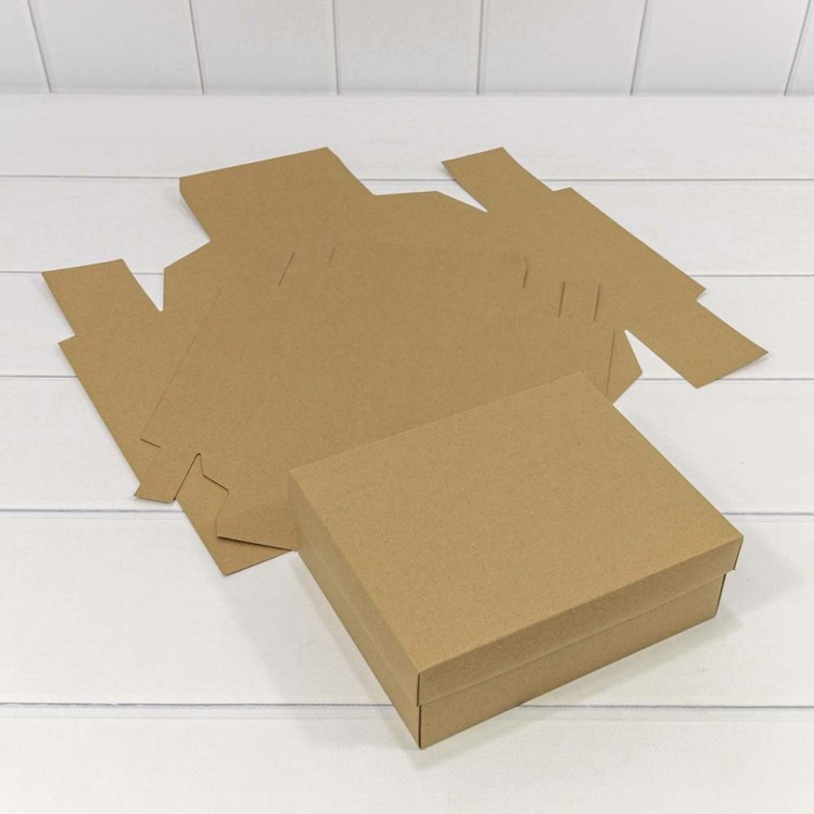 0007345/1 Коробка Прямоугольная 20*16*7 сборная Крафт 1/20 1/240 