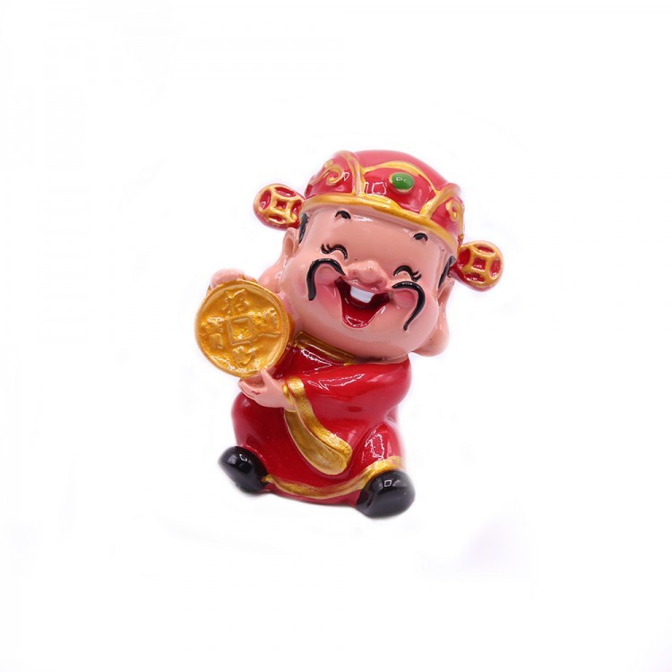 108201 Статуэтка "Цай - Шэнь - бог богатства" 4,5х6х6,5 см 