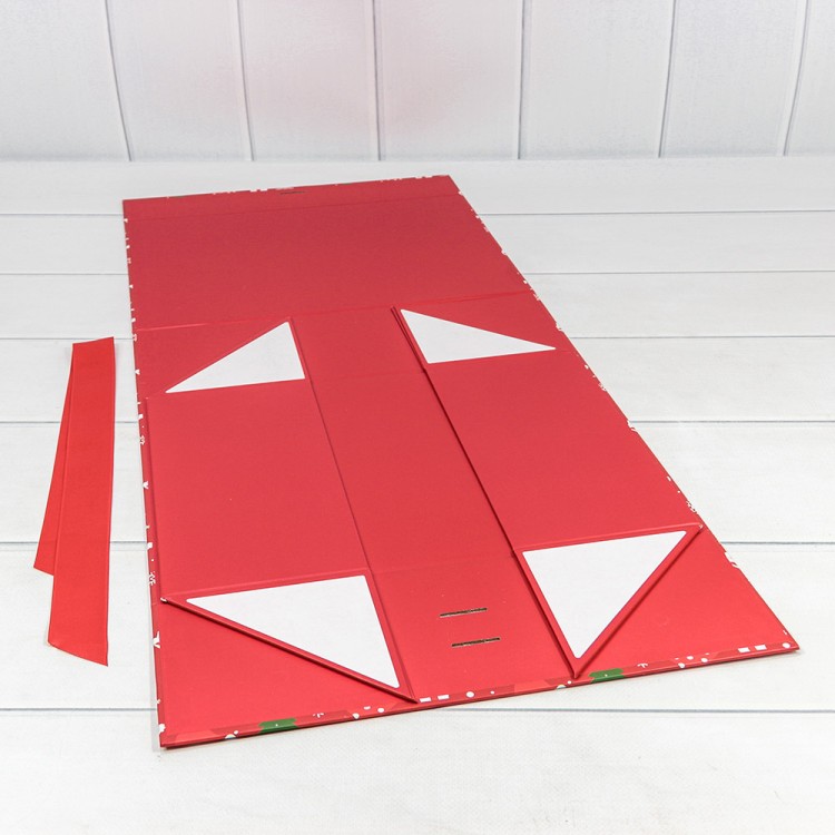 730227/3023 Коробка Прямоугольная 33*25*12 складная на магнитах "Новый год"-3023 1/32