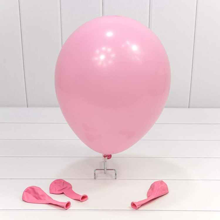 14400/5 Шарики воздушные из латекса "Макарун" 12"/30см (100 шт.) 2,8г Тёмно-розовый 1/60