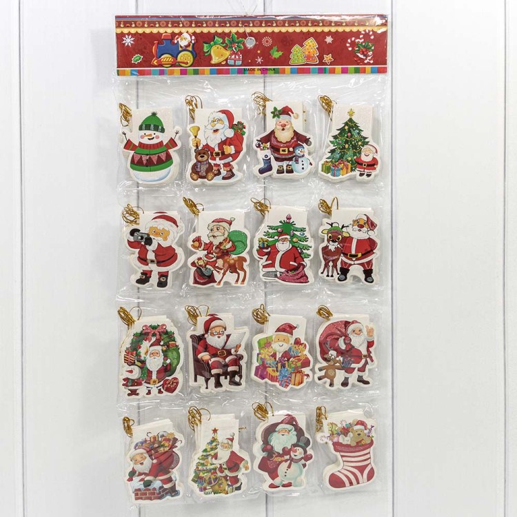 1130/7 Открытки Набор "Новый год" (микс 07) 7,2*9 1/128 1/36