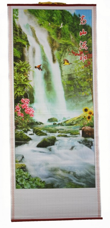 W-611 Бумажное панно с рисунком Водопад 320х840 мм