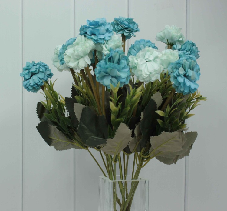 303-10-15/07 Искусственные цветы Георгина 1/2 Голубой микс 303-10-15/07 Искусственные цветы Георгина 1/2 Голубой микс