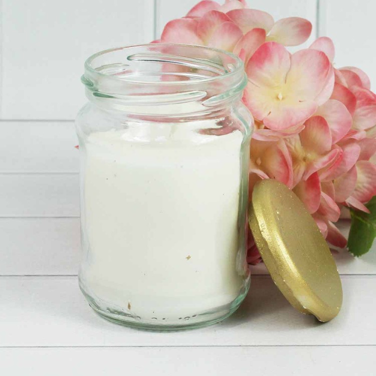 24012902500139 MORNING DEW Свеча ароматизированная в банке с декоративной крышкой H-108мм D-70мм