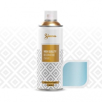SNM008 Краска, эмаль-аэрозоль для декора Siana high quality – «металлик», 520 мл. Жемчужно-голубой SNM008 Краска, эмаль-аэрозоль для декора Siana high quality – «металлик», 520 мл. Жемчужно-голубой