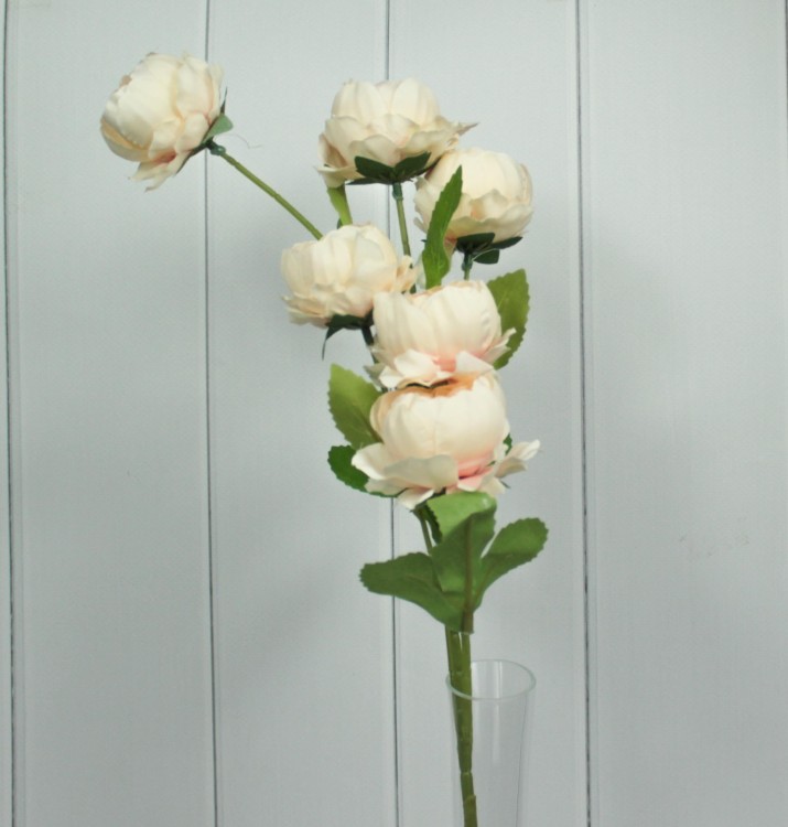 303-08-06 Искусственные цветы Пионы Шампань 60см 1/1