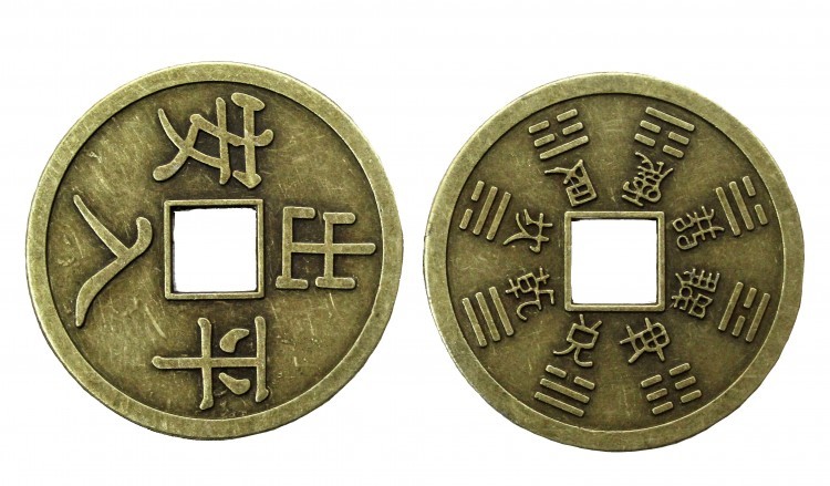 888997-25 Монета "Привлечение денег" d= 60 мм 888997-25 Монета "Привлечение денег" d= 60 мм