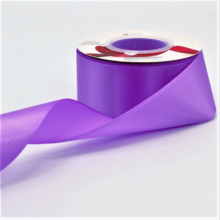 553-38/466 Лента атласная полиэстер класс А 3,8 см*25 ярдов фиолетовый 553-38/466 Лента атласная полиэстер класс А 3,8 см*25 ярдов фиолетовый