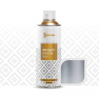 SNM002 Краска, эмаль-аэрозоль для декора Siana high quality – «металлик», 520 мл. Зеркальный хром SNM002 Краска, эмаль-аэрозоль для декора Siana high quality – «металлик», 520 мл. Зеркальный хром