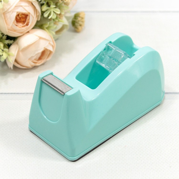 0002015/1 Диспенсер для скотча 11,8*5,5*6 Голубой 1/48 0002015/1 Диспенсер для скотча 11,8*5,5*6 Голубой 1/48