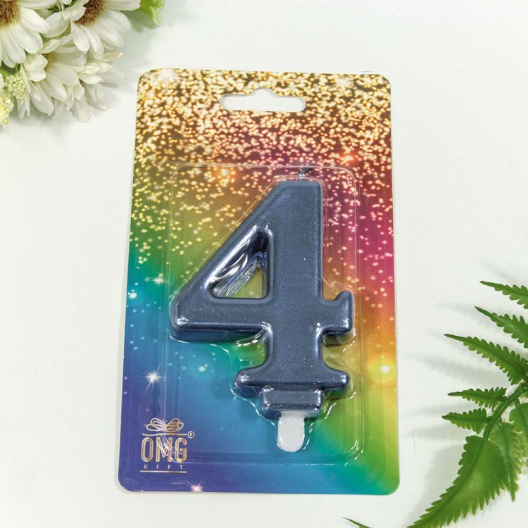 20010-74/4 Свеча для торта Цифра 4 "Гигант" 8см Синий 1/12 1/288 20010-74/4 Свеча для торта Цифра 4 "Гигант" 8см Синий 1/12 1/288