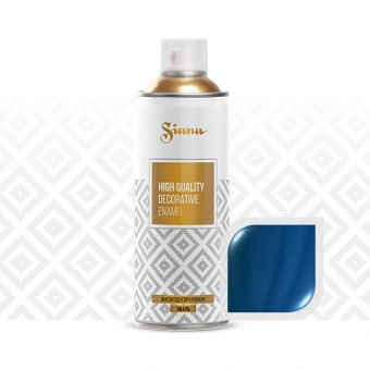 SNM012 Краска, эмаль-аэрозоль для декора Siana high quality – «металлик», 520 мл. Глубокий синий SNM012 Краска, эмаль-аэрозоль для декора Siana high quality – «металлик», 520 мл. Глубокий синий