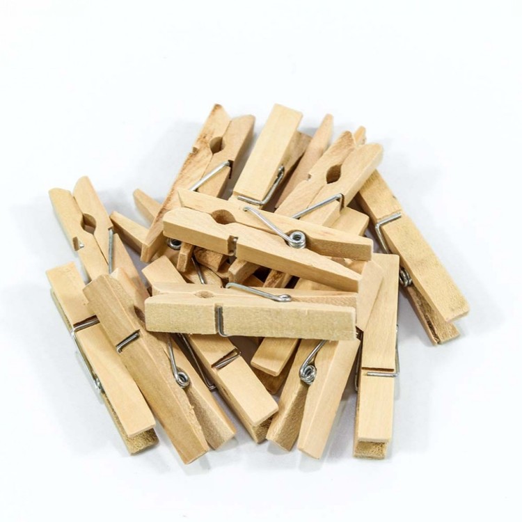 260020 Декоративные прищепки 4,5*1*0,7 см(100 шт) 1/96