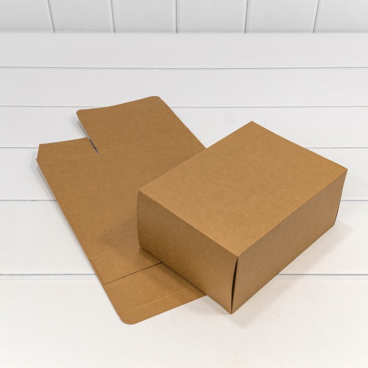 0007241 Коробка Прямоугольная 22*16*10 сборная Крафт 1/20 1/300