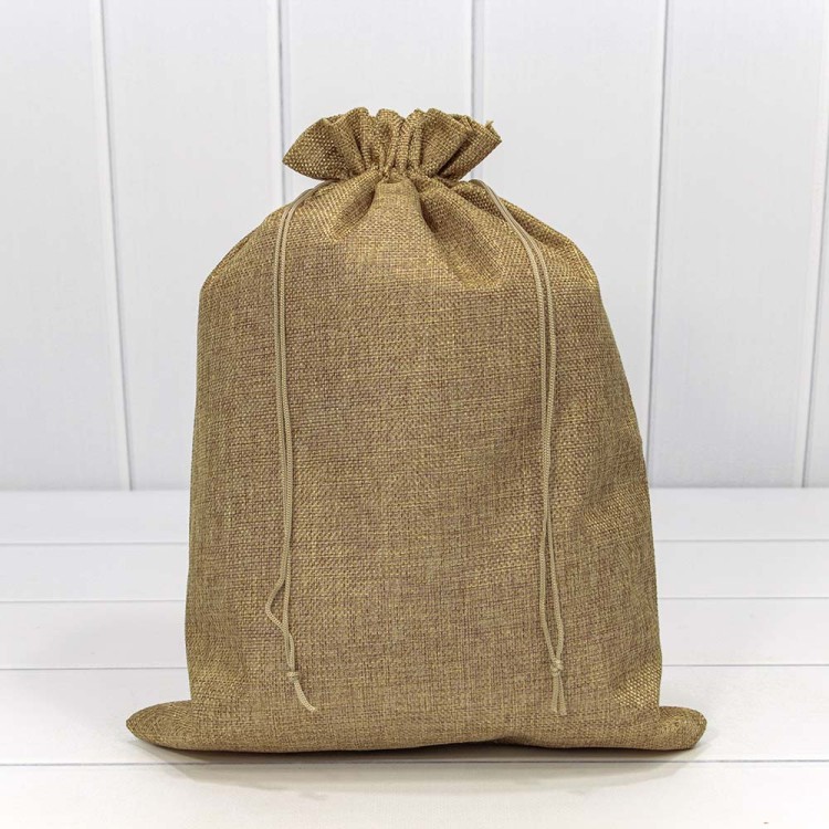 000809A Мешочки из искусственного льна 30*40 см однотонные коричневый 1/20 1/300 000809A Мешочки из искусственного льна 30*40 см однотонные коричневый 1/20 1/300