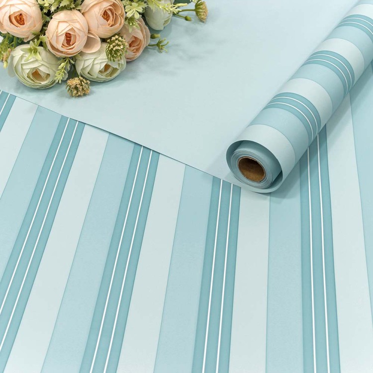 001389/5 Плёнка 0,58*10м матовая "Полосы" 60мкм Синий 1/30 001389/5 Плёнка 0,58*10м матовая "Полосы" 60мкм Синий 1/30