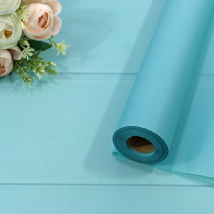 1857/0821 Плёнка 0,58*32м матовая однотонная 55мкм Светло-синий 1/12 1857/0821 Плёнка 0,58*32м матовая однотонная 55мкм Светло-синий 1/12