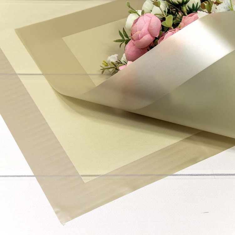 1669/7506 Плёнка в листах 58*58 (20 шт.) матовая с широкой рамкой 50мкм Бежево-серый 1/60 1669/7506 Плёнка в листах 58*58 (20 шт.) матовая с широкой рамкой 50мкм Бежево-серый 1/60