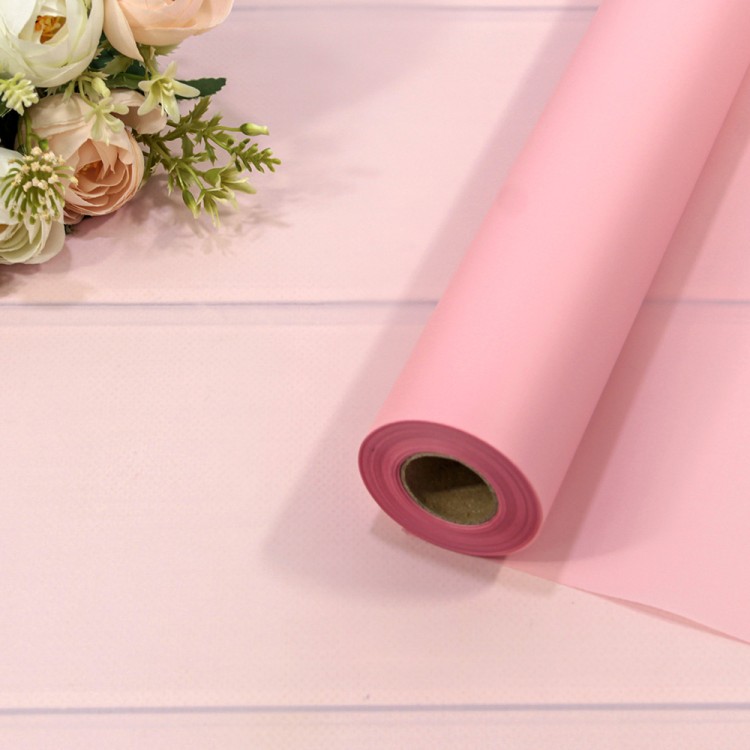 1857/182 Плёнка 0,58*32м матовая однотонная 55мкм Розовый-182 1/12 1857/182 Плёнка 0,58*32м матовая однотонная 55мкм Розовый-182 1/12