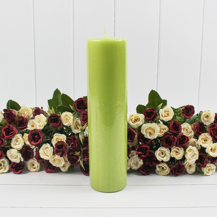 1380442600 Цилиндр 50 Н200 свеча парафиновая, фисташковый, шт