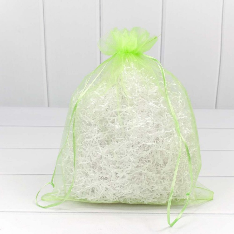 000801-4C Мешочки из органзы 26*32 см однотонные салатовый 1/100 1/2000 000801-4C Мешочки из органзы 26*32 см однотонные салатовый 1/100 1/2000