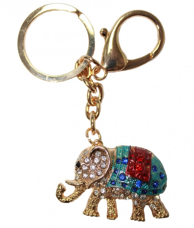 401-33 Брелок "Слон" 11*4,5 см