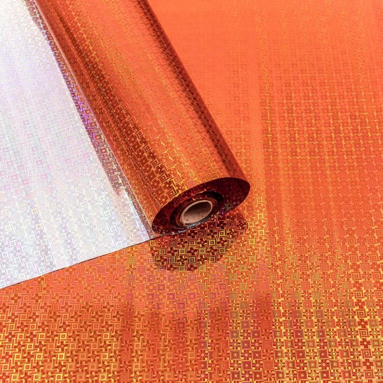 00070810-7 Плёнка 0,7*8,1м Голография 40мкм Бронзовый 1/10 1/120