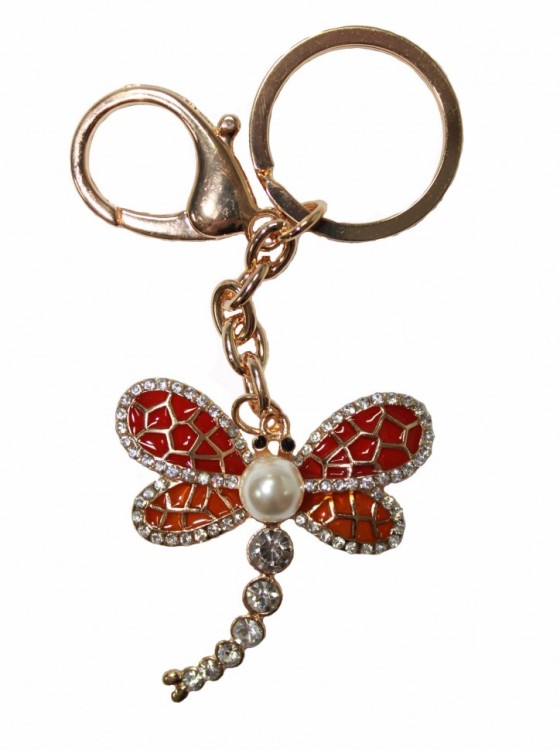 401-34 Брелок "Стрекоза" 11,5х5 см