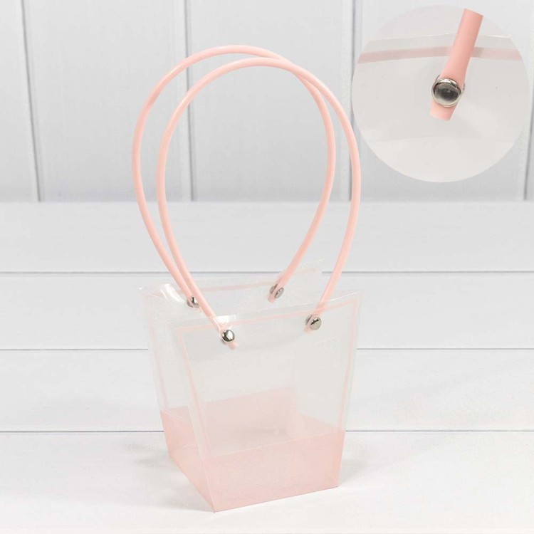 000175H Пакет пластиковый "Ваза для цветов" 12*12,5*8 Розовый 1/10 1/400 000175H Пакет пластиковый "Ваза для цветов" 12*12,5*8 Розовый 1/10 1/400