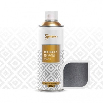 SNM014 Краска, эмаль-аэрозоль для декора Siana high quality – «металлик», 520 мл. Графитовый SNM014 Краска, эмаль-аэрозоль для декора Siana high quality – «металлик», 520 мл. Графитовый