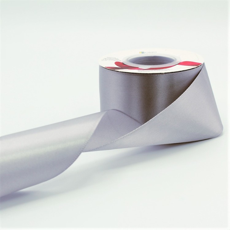 553-50/007 Лента атласная полиэстер класс А 5 см*25 ярдов серебряный 1/5 1/90 553-50/007 Лента атласная полиэстер класс А 5 см*25 ярдов серебряный 1/5 1/90