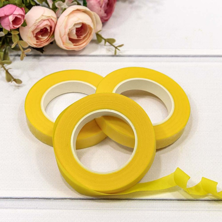 2603/7 Тейп-лента для цветов 1,2см*25ярд Жёлтый 1/12 1/360 2603/7 Тейп-лента для цветов 1,2см*25ярд Жёлтый 1/12 1/360