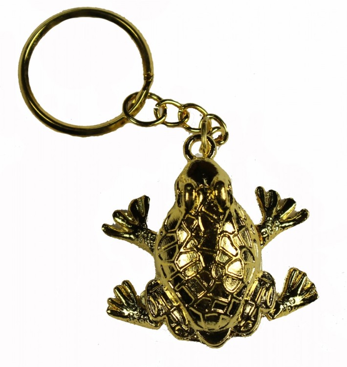 401-44 Брелок "Жаба" 9*4 см