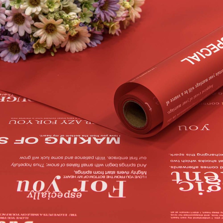 1677/2347 Плёнка 0,58*10м матовая с печатью 60мкм Красный-2347 1/30 1677/2347 Плёнка 0,58*10м матовая с печатью 60мкм Красный-2347 1/30